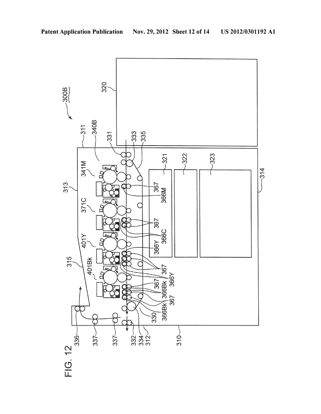 IMAGE FORMING APPARATUS FOR FORMING IMAGES WITH LIQUID DEVELOPER - diagram, schematic, and image 13
