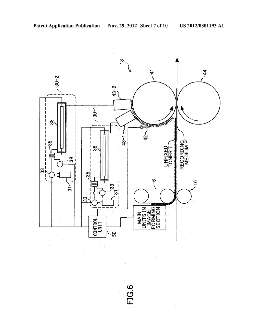 FIXING DEVICE, FIXING METHOD, IMAGE FORMING APPARATUS, AND IMAGE FORMING     METHOD - diagram, schematic, and image 08