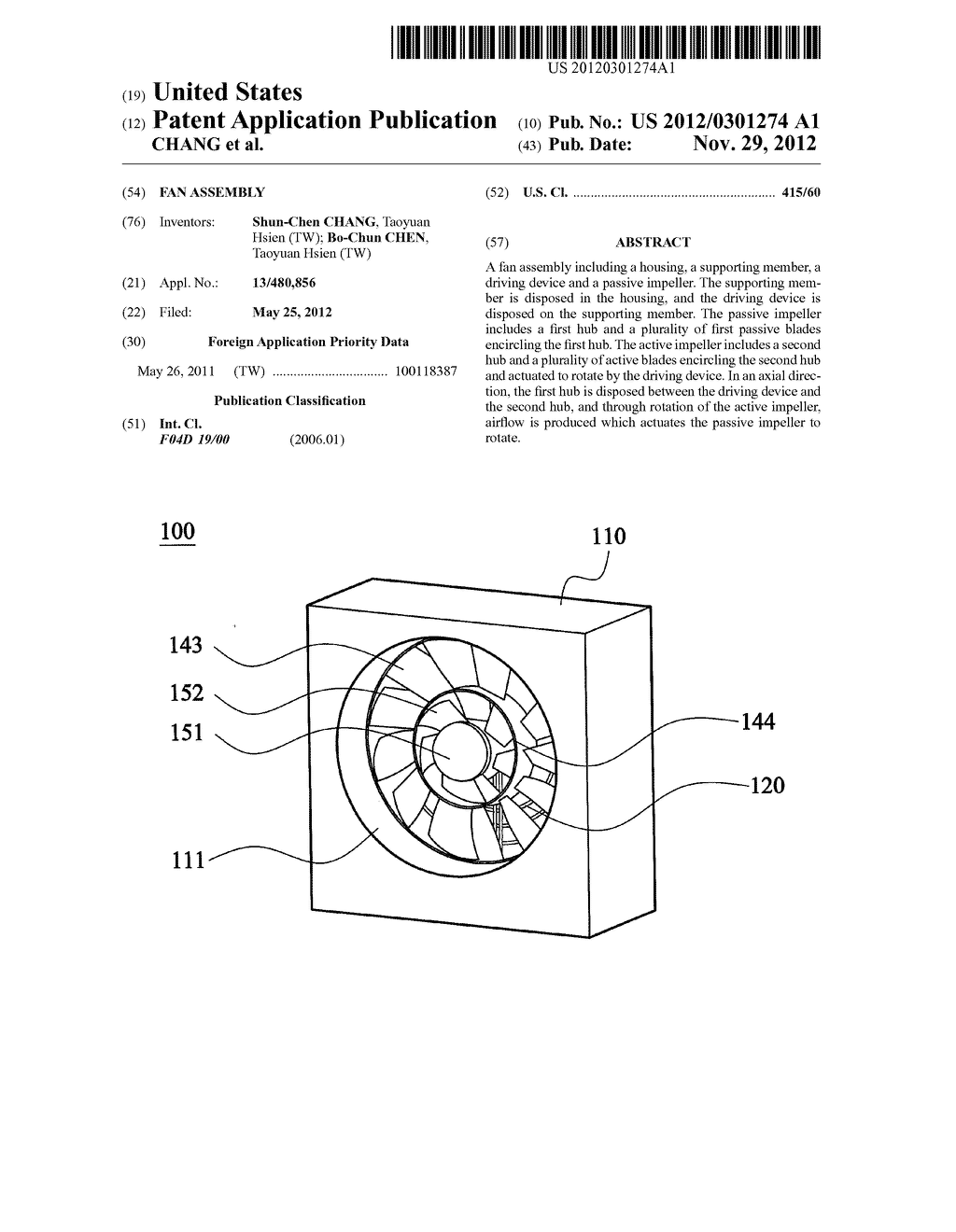 FAN ASSEMBLY - diagram, schematic, and image 01