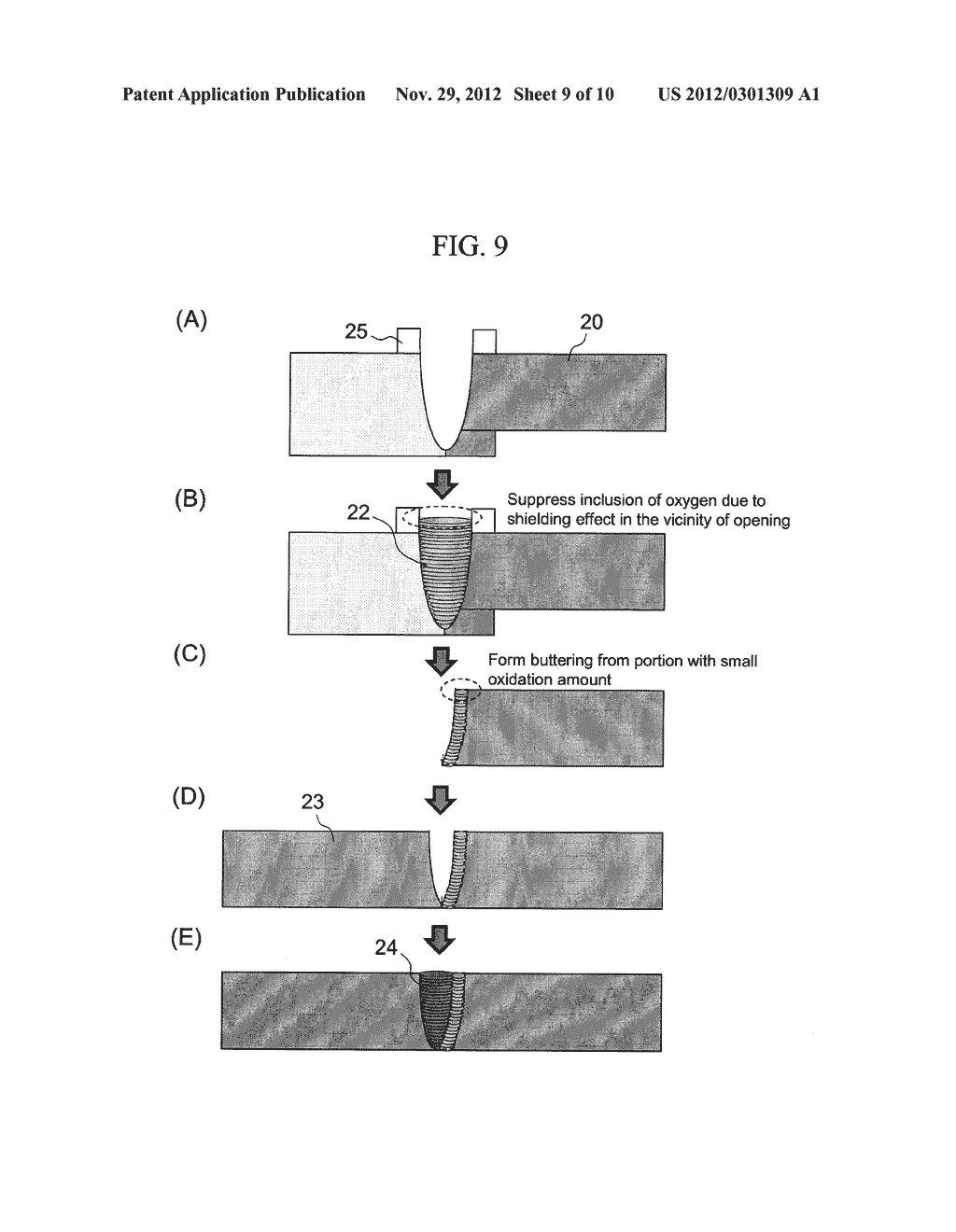 DISSIMILAR METAL WELDS AND ITS MANUFACTURING METHOD OF LARGE WELDED     STRUCTURES SUCH AS THE TURBINE ROTOR - diagram, schematic, and image 10