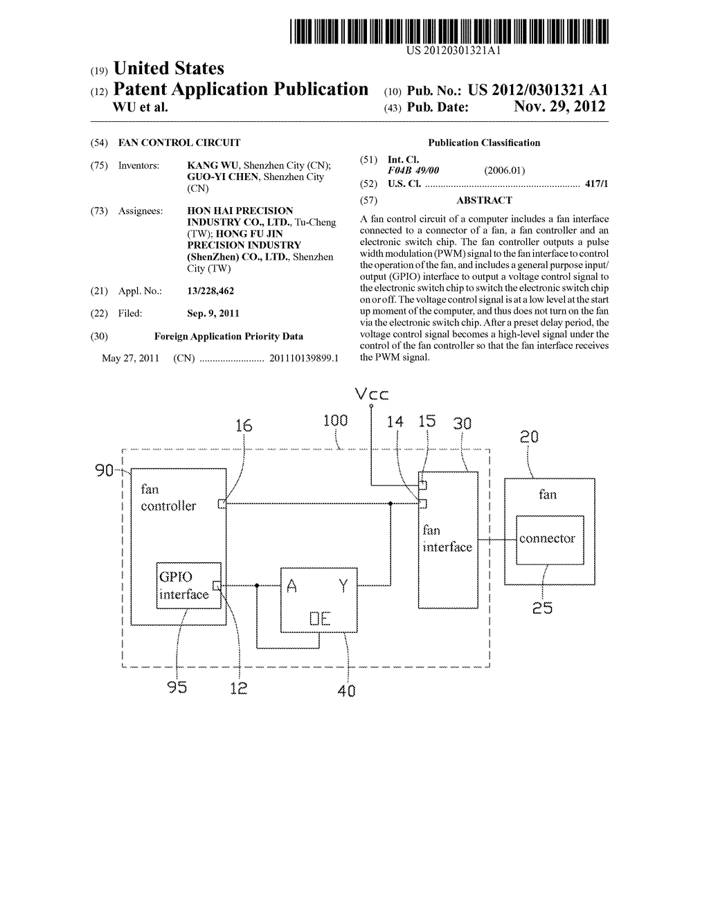 FAN CONTROL CIRCUIT - diagram, schematic, and image 01