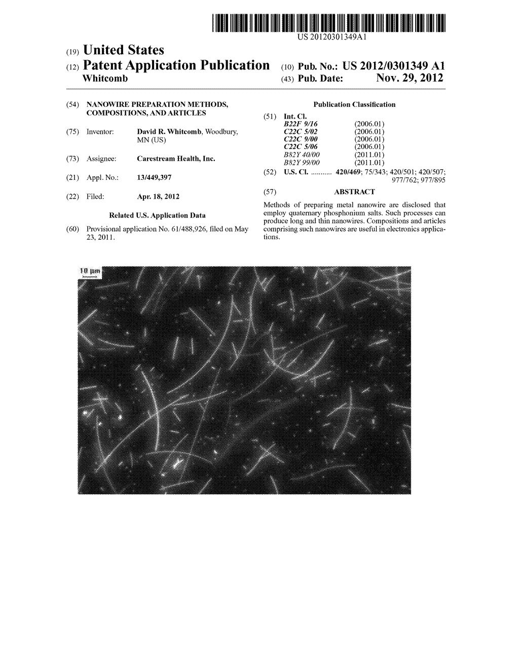 NANOWIRE PREPARATION METHODS, COMPOSITIONS, AND ARTICLES - diagram, schematic, and image 01