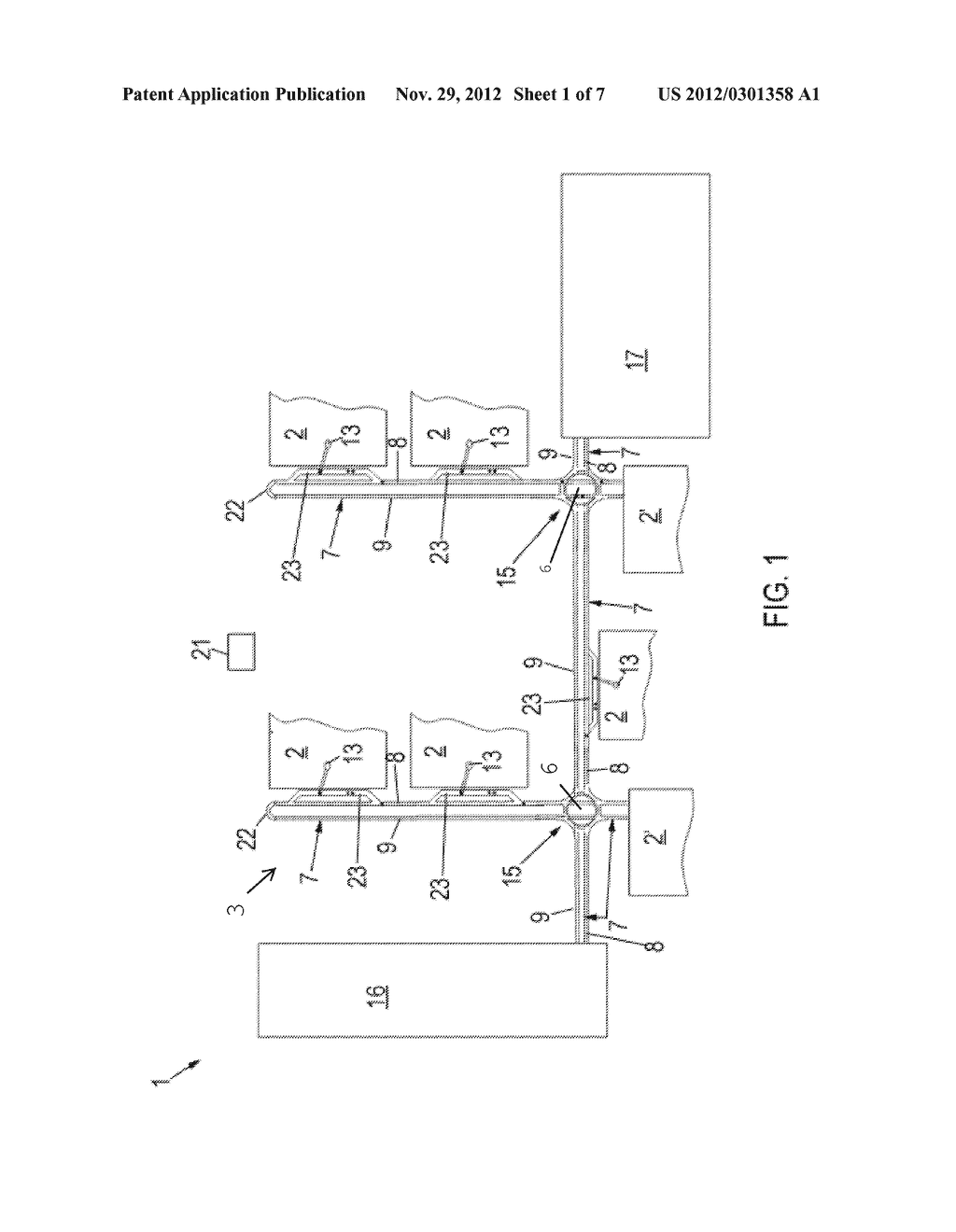 JUNCTION, DEVICE AND PROCESS FOR TRANSPORTING SAMPLE RACKS - diagram, schematic, and image 02