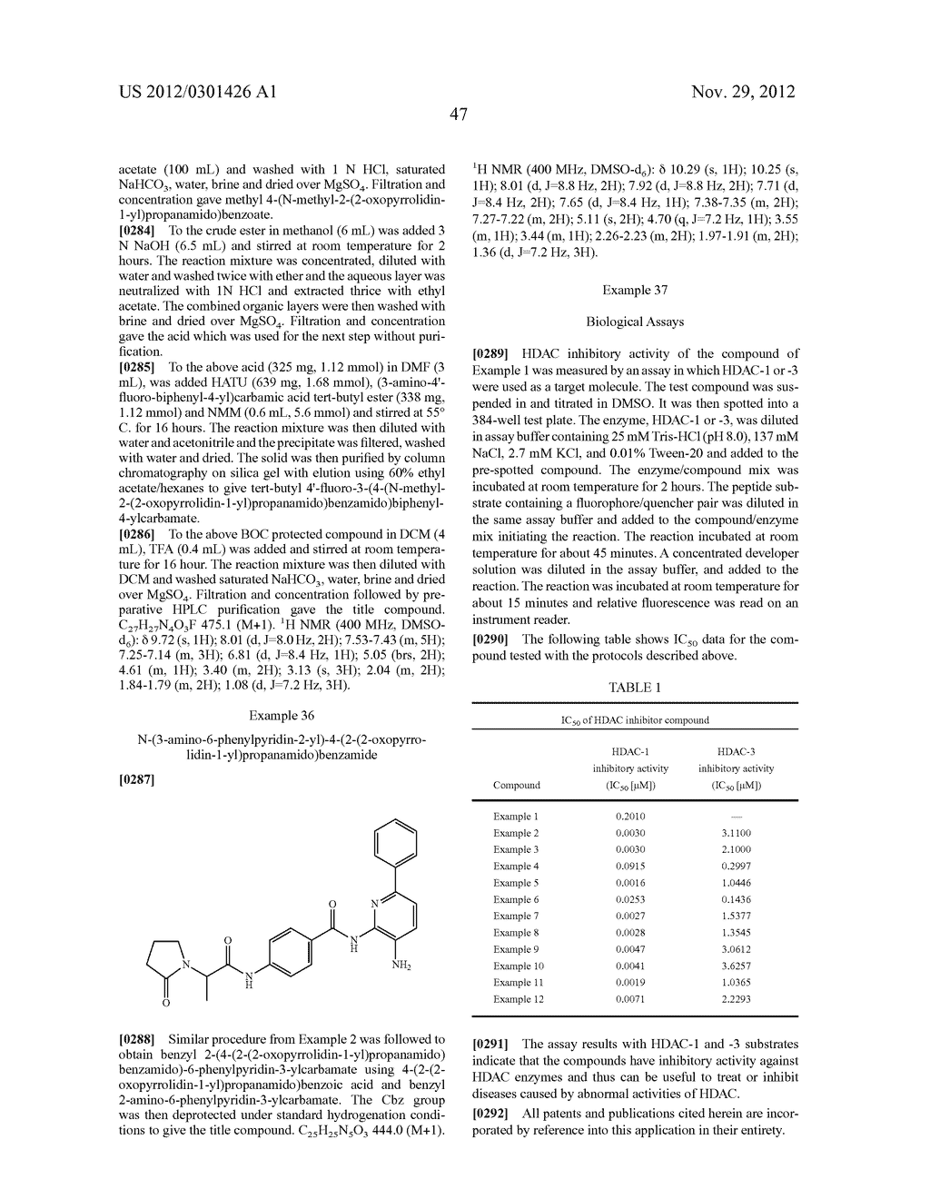 ALKANOYLAMINO BENZAMIDE ANILINE HDAC INHIBITOR COMPOUNDS - diagram, schematic, and image 48