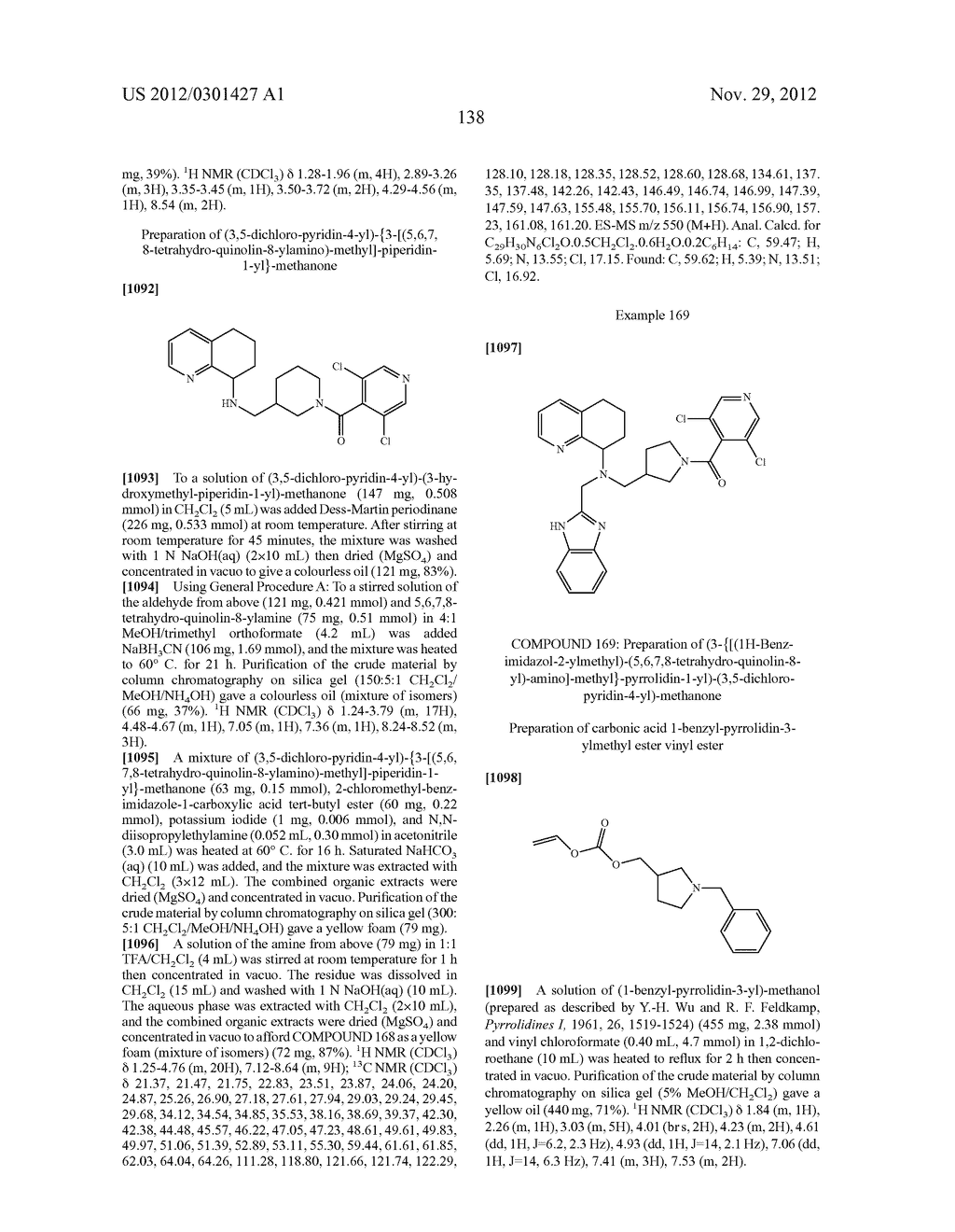 CHEMOKINE RECEPTOR BINDING HETEROCYCLIC COMPOUNDS WITH ENHANCED EFFICACY - diagram, schematic, and image 139