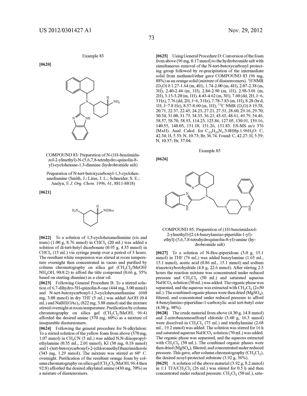 CHEMOKINE RECEPTOR BINDING HETEROCYCLIC COMPOUNDS WITH ENHANCED EFFICACY - diagram, schematic, and image 74