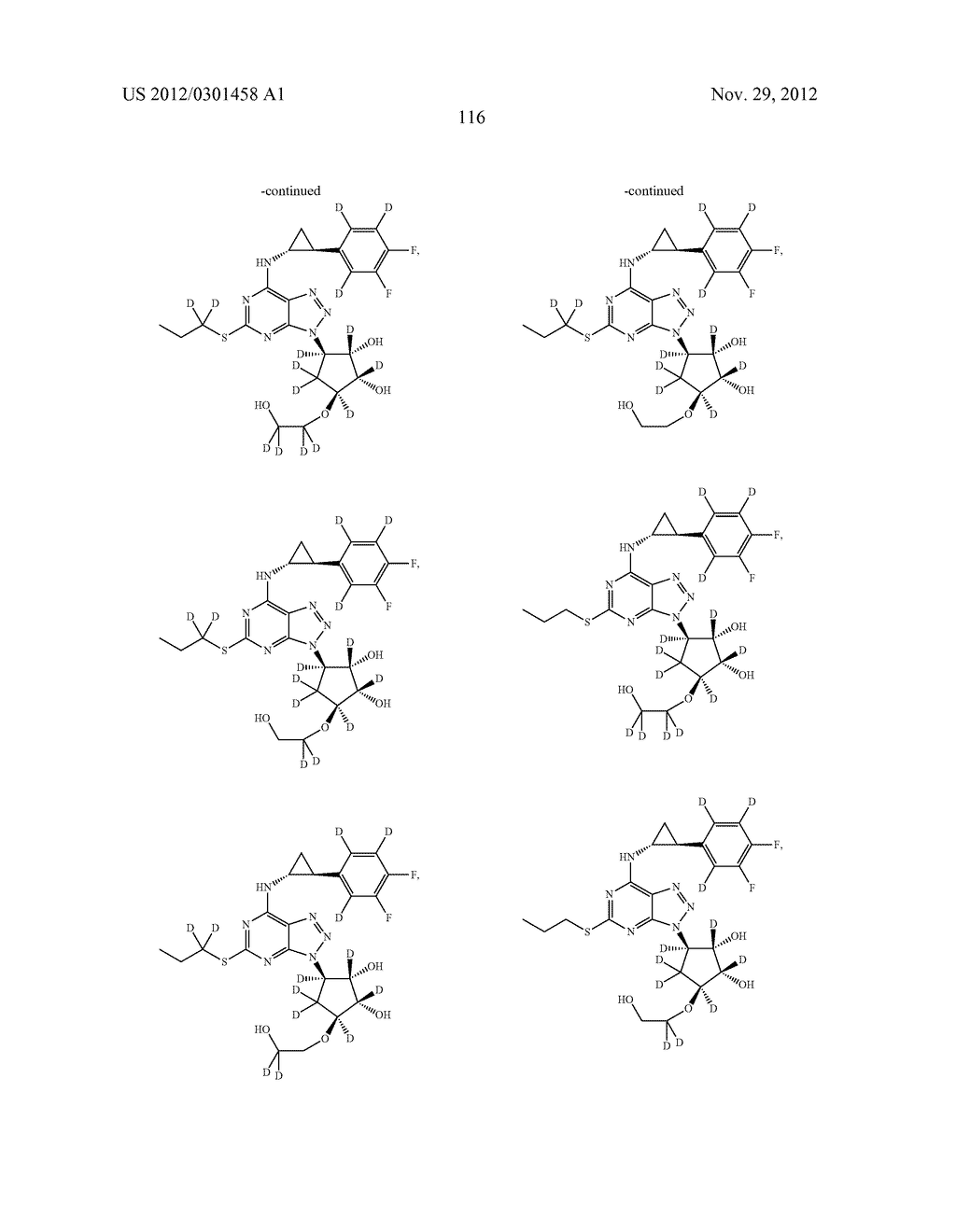 CYCLOPROPYL MODULATORS OF P2Y12 RECEPTOR - diagram, schematic, and image 117