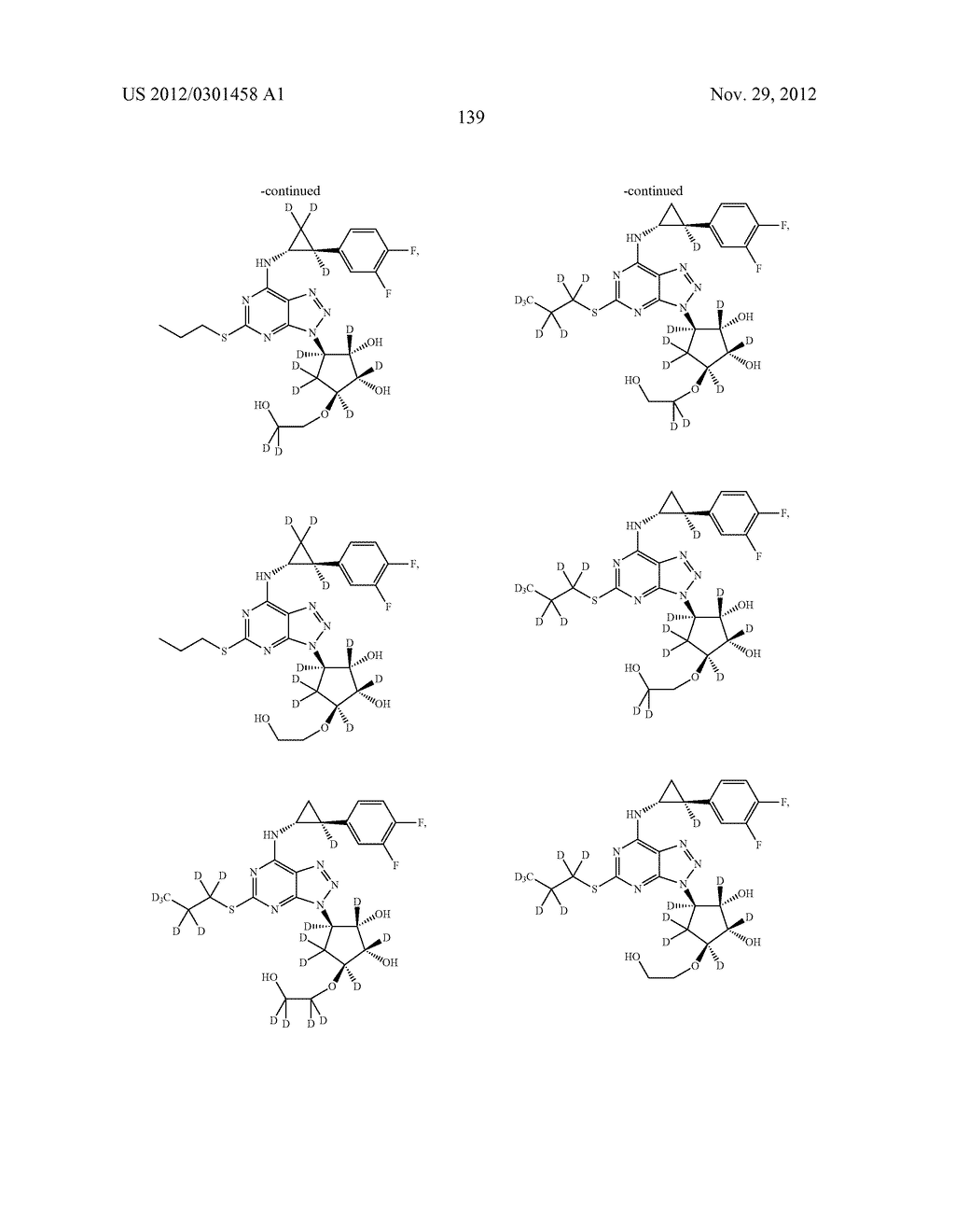 CYCLOPROPYL MODULATORS OF P2Y12 RECEPTOR - diagram, schematic, and image 140