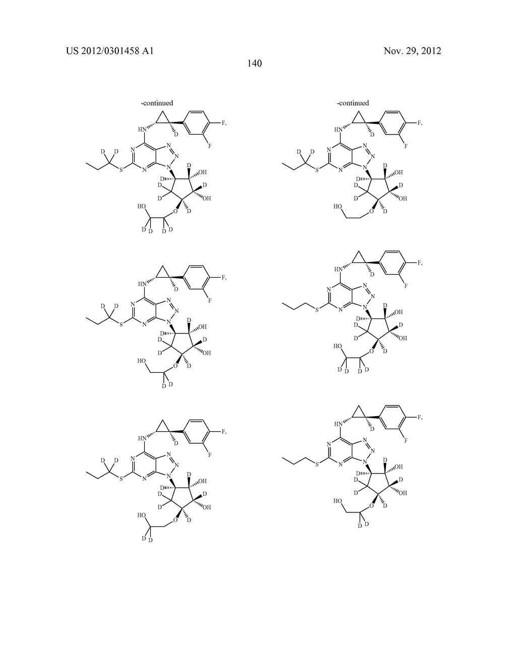 CYCLOPROPYL MODULATORS OF P2Y12 RECEPTOR - diagram, schematic, and image 141