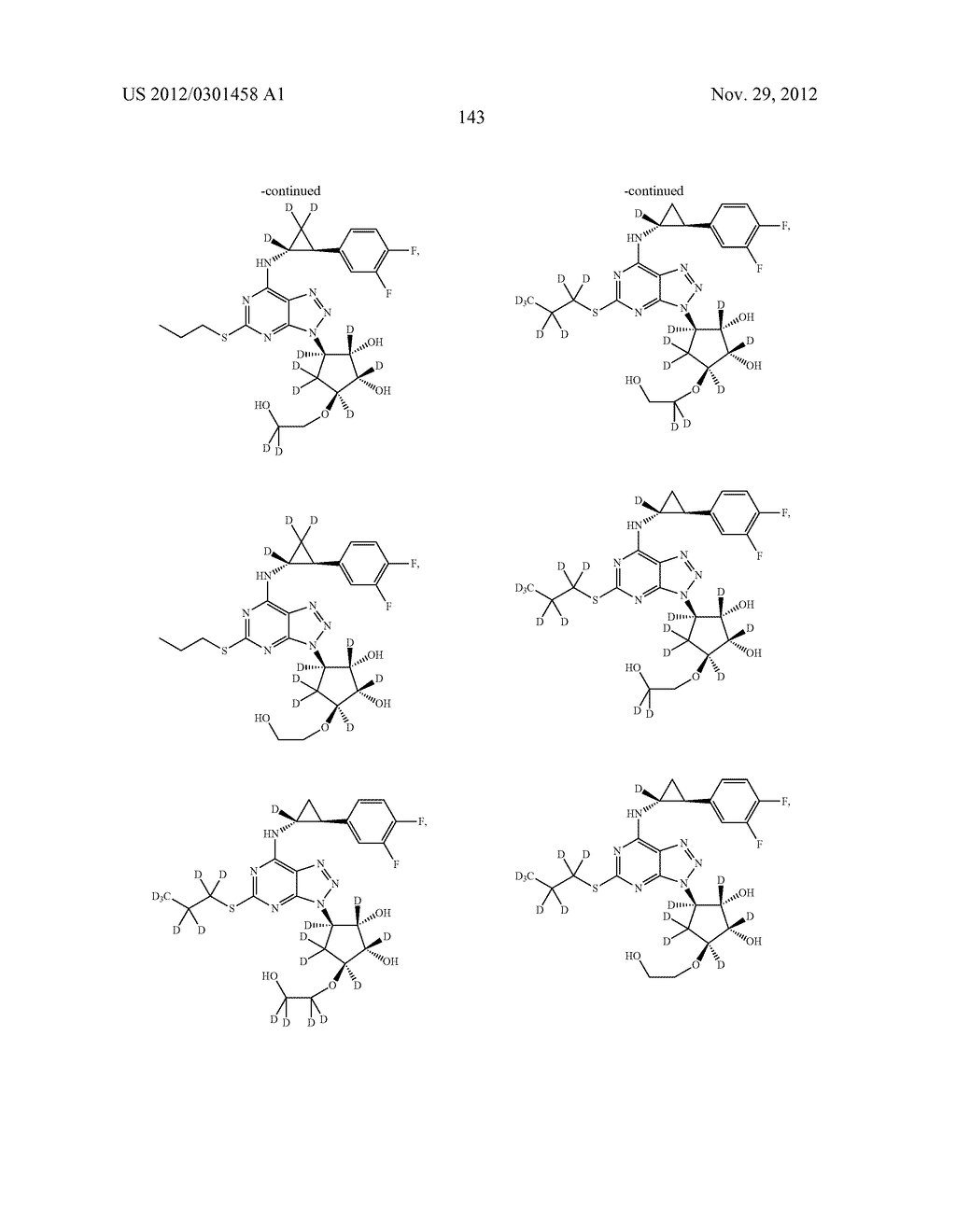 CYCLOPROPYL MODULATORS OF P2Y12 RECEPTOR - diagram, schematic, and image 144