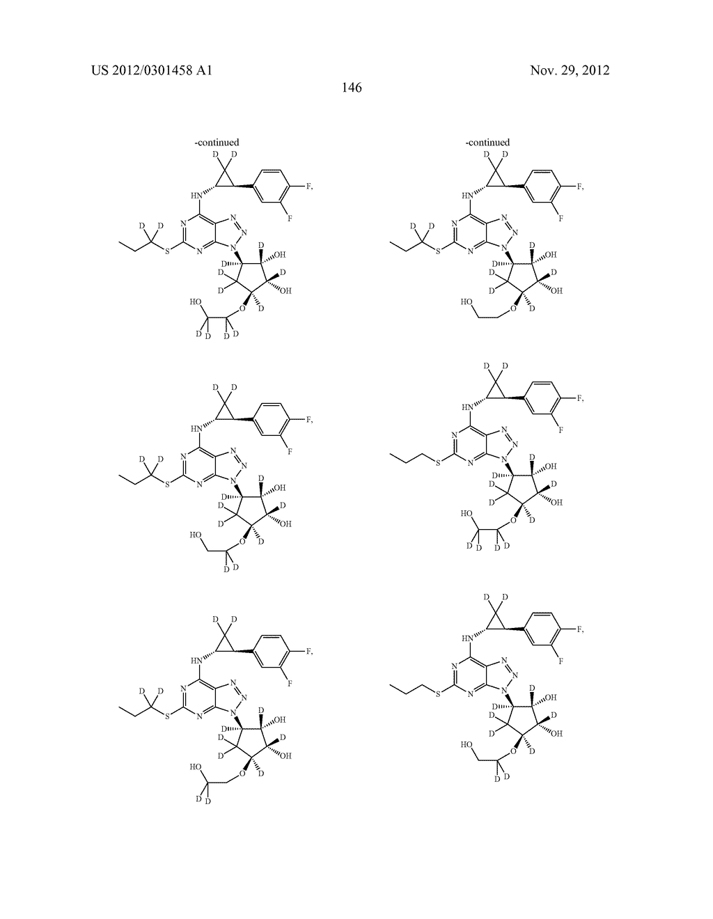 CYCLOPROPYL MODULATORS OF P2Y12 RECEPTOR - diagram, schematic, and image 147