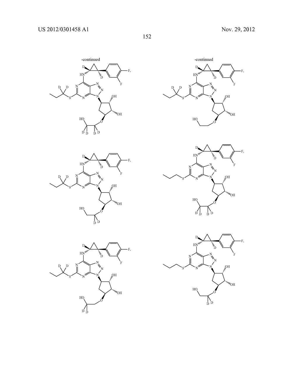 CYCLOPROPYL MODULATORS OF P2Y12 RECEPTOR - diagram, schematic, and image 153