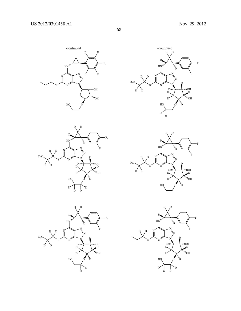 CYCLOPROPYL MODULATORS OF P2Y12 RECEPTOR - diagram, schematic, and image 69