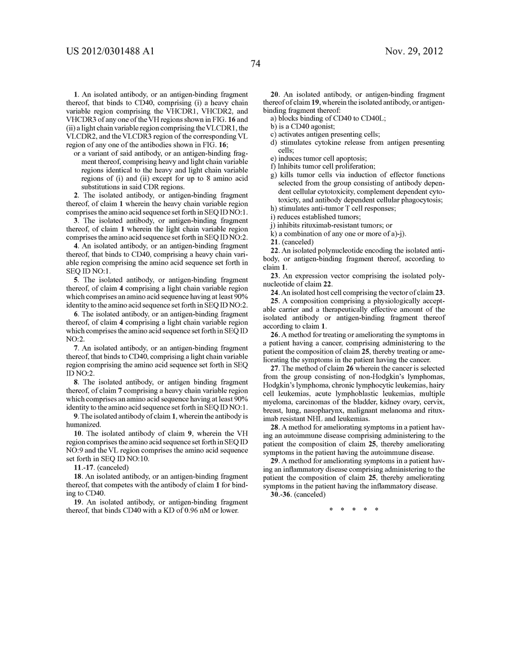 ANTI-CD40 ANTIBODIES AND METHODS OF USE - diagram, schematic, and image 102