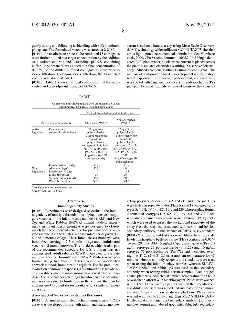 15-VALENT PNEUMOCOCCAL POLYSACCHARIDE-PROTEIN CONJUGATE VACCINE     COMPOSITION - diagram, schematic, and image 12