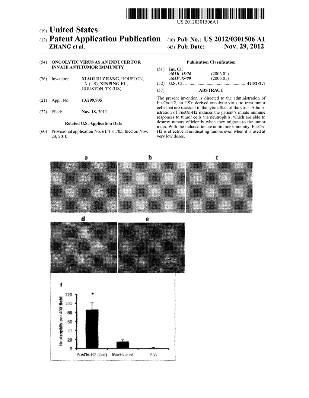 Oncolytic Virus as an Inducer for Innate Antitumor Immunity - diagram, schematic, and image 01