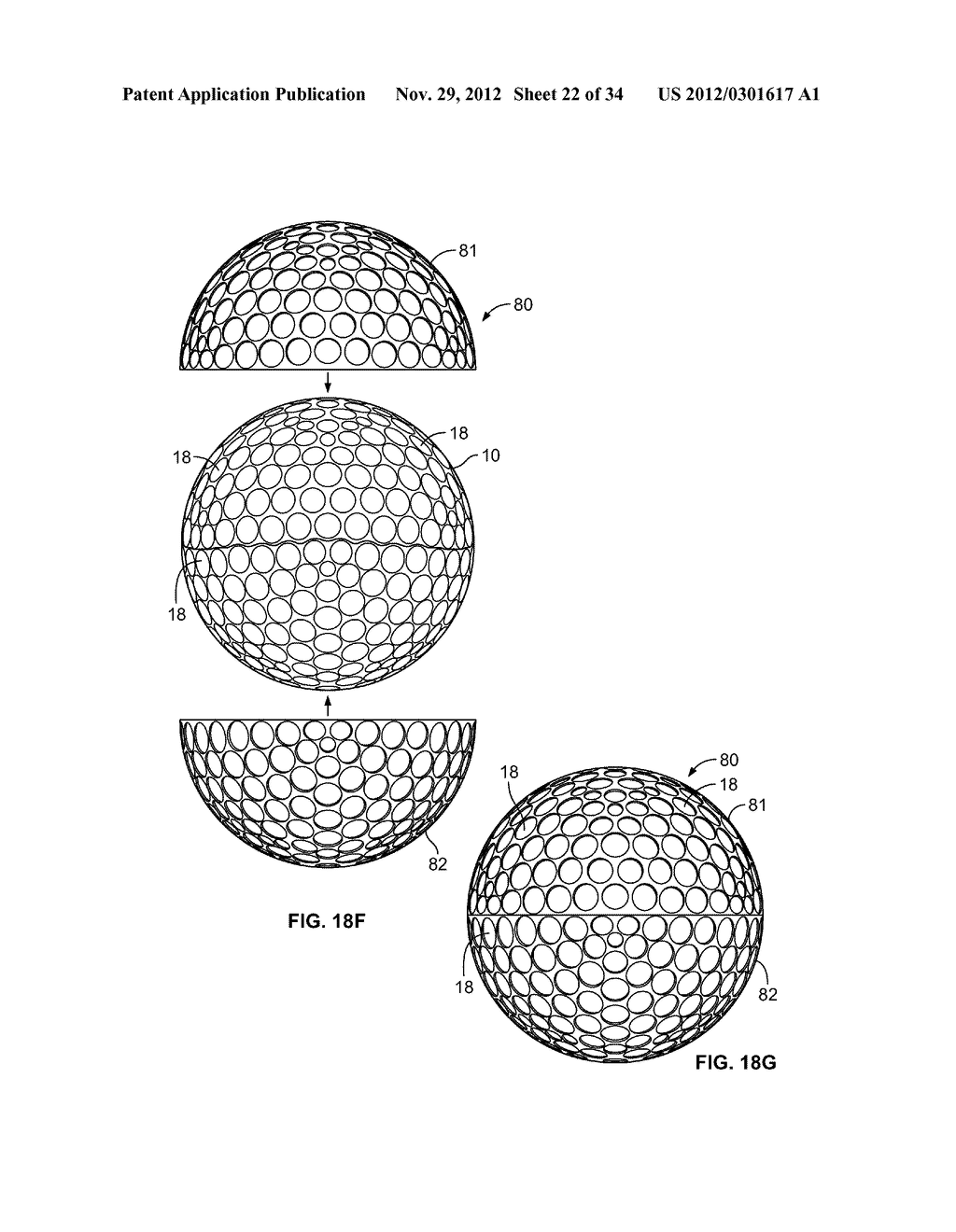 Golf Ball Having An Aerodynamic Coating Including Micro Surface Roughness - diagram, schematic, and image 23