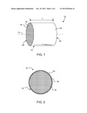 HONEYCOMB STRUCTURE COMPRISING AN OUTER CEMENT SKIN AND A CEMENT THEREFOR diagram and image