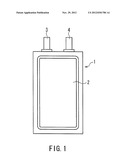 NONAQUEOUS SECONDARY BATTERY diagram and image