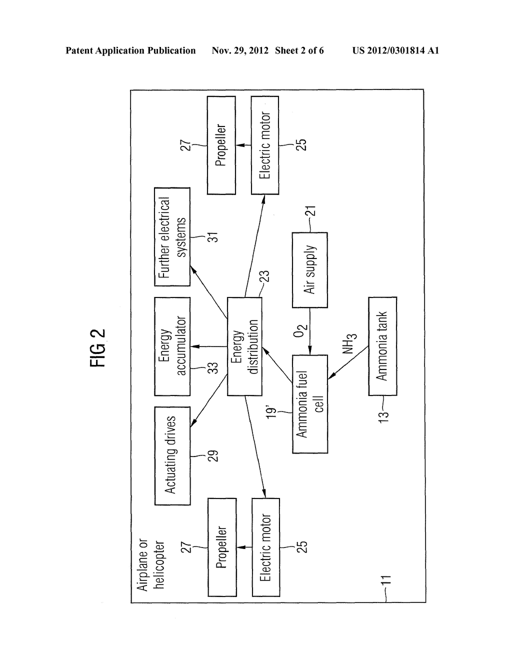 ELECTRICALLY DRIVEN AIRCRAFT - diagram, schematic, and image 03