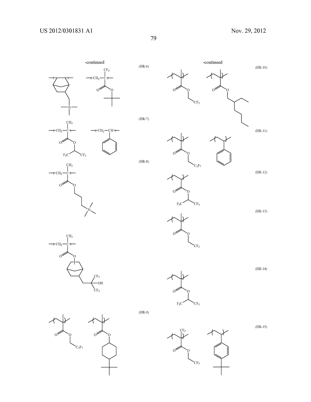 ACTINIC RAY-SENSITIVE OR RADIATION-SENSITIVE RESIN COMPOSITION, AND RESIST     FILM AND PATTERN FORMING METHOD USING THE SAME - diagram, schematic, and image 81