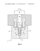 ZIRCONIUM OXIDE DENTAL IMPLANT WITH INTERNAL THREAD AND POLYGONAL TAPERING     SECTION, AND THE MOLD FOR MOLDING THE SAME diagram and image