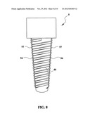 ZIRCONIUM OXIDE DENTAL IMPLANT WITH INTERNAL THREAD AND POLYGONAL TAPERING     SECTION, AND THE MOLD FOR MOLDING THE SAME diagram and image