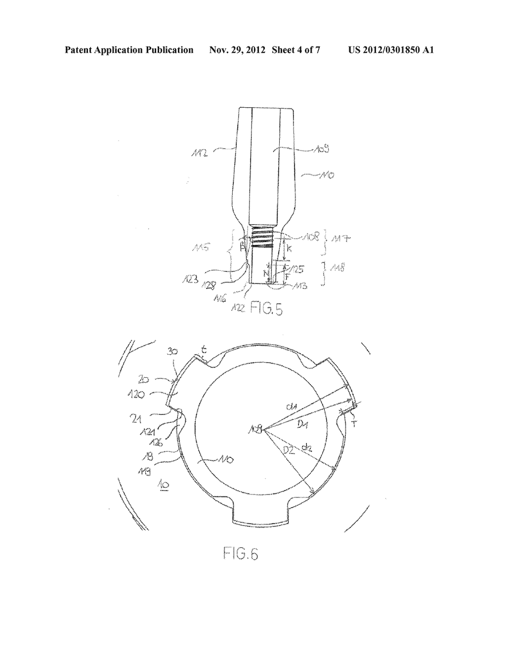 Dental Implant, Abutment for a Dental Implant and Combination Thereof and     an Implant Set - diagram, schematic, and image 05