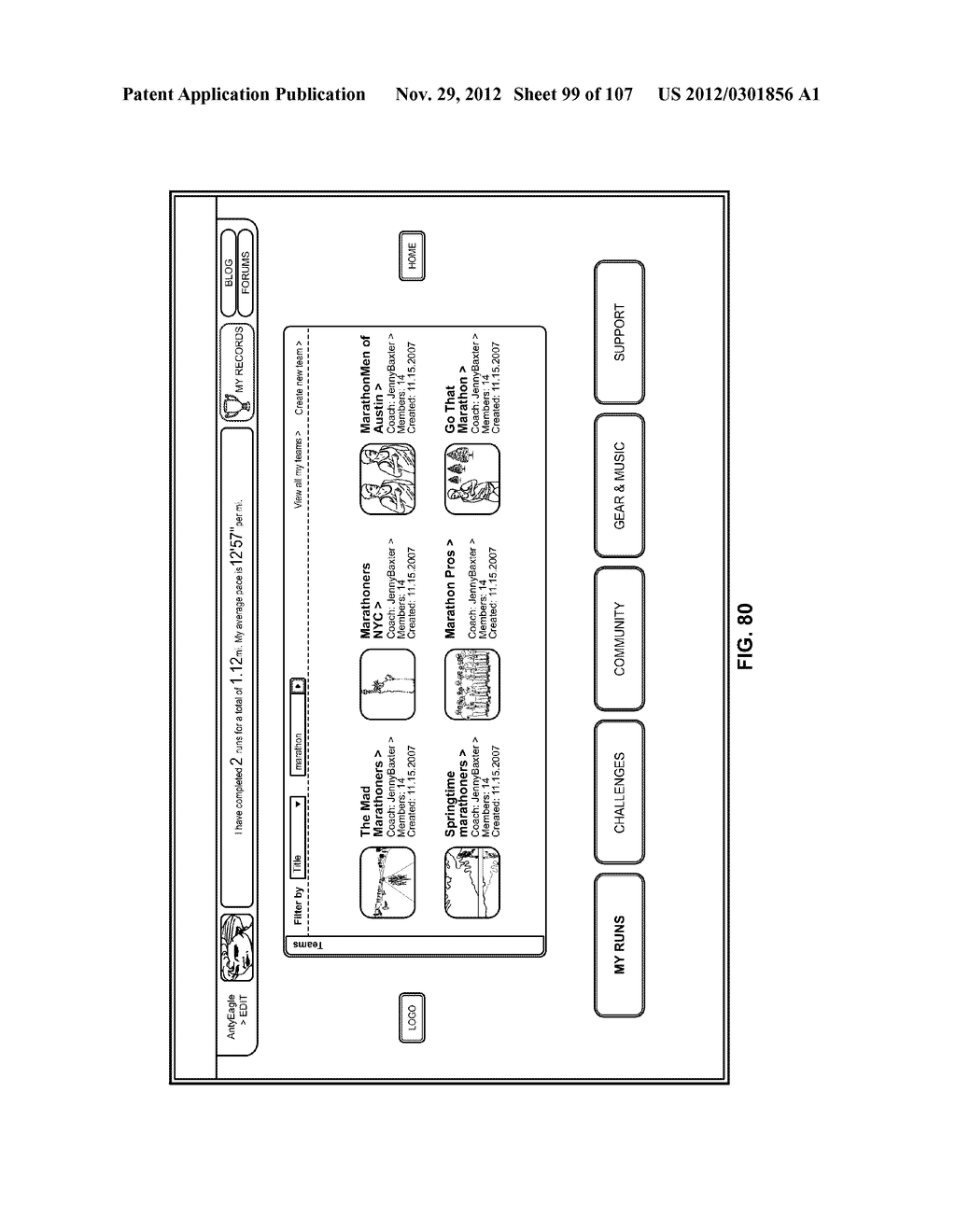 Interactive Athletic Training Log - diagram, schematic, and image 100