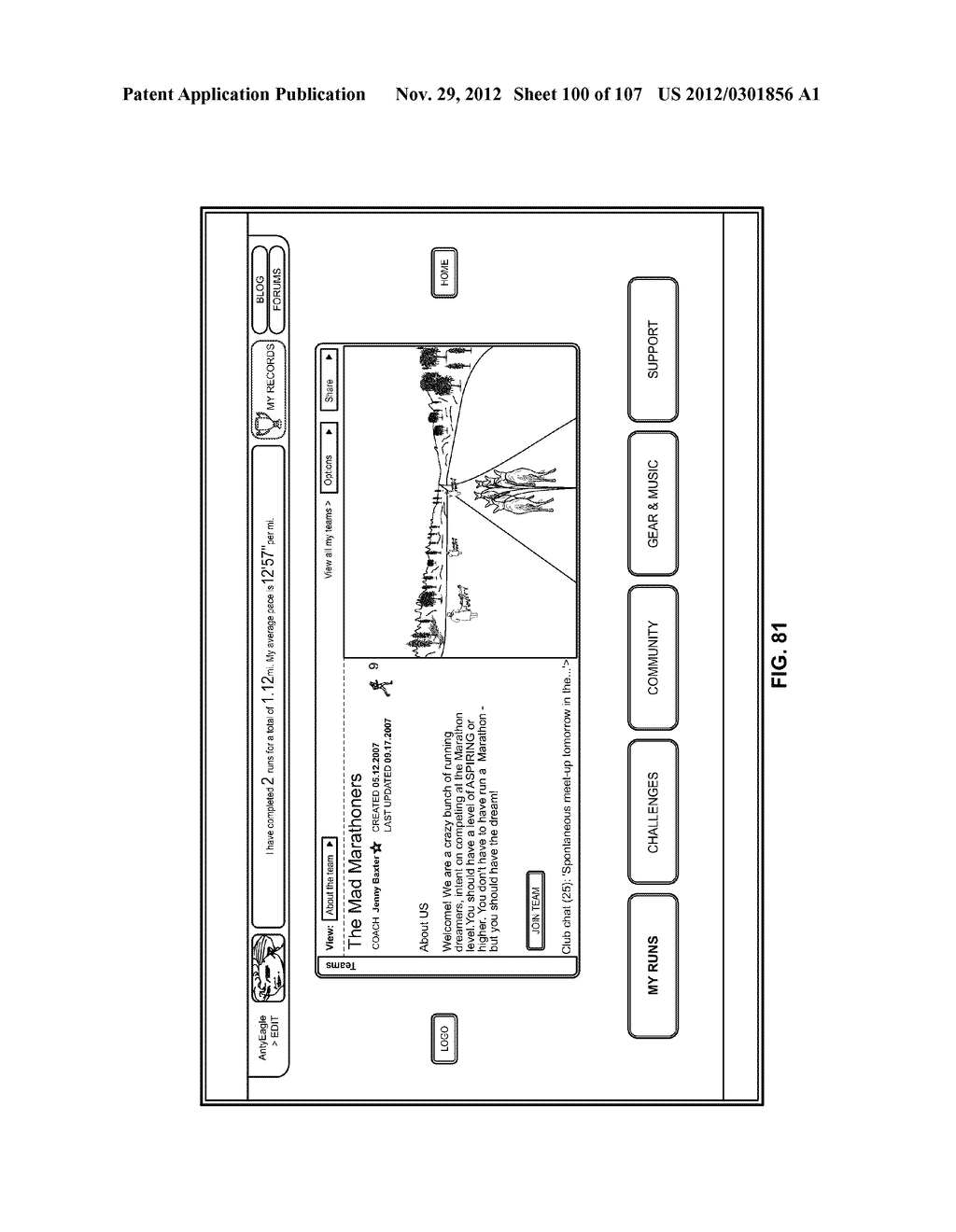 Interactive Athletic Training Log - diagram, schematic, and image 101