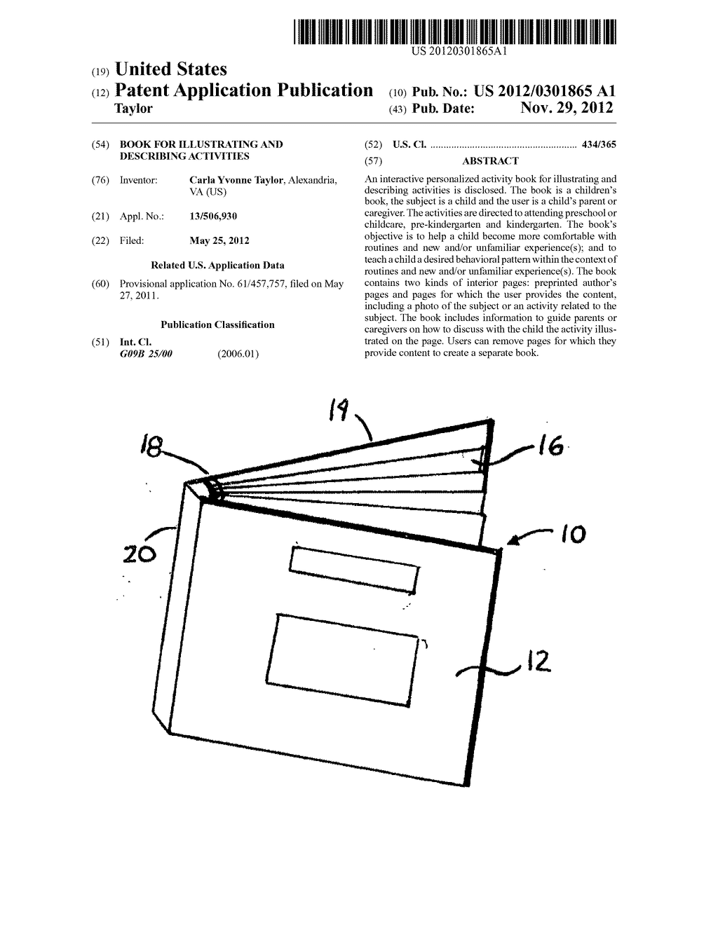 Book for illustrating and describing activities - diagram, schematic, and image 01