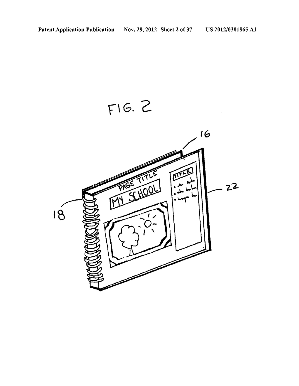 Book for illustrating and describing activities - diagram, schematic, and image 03