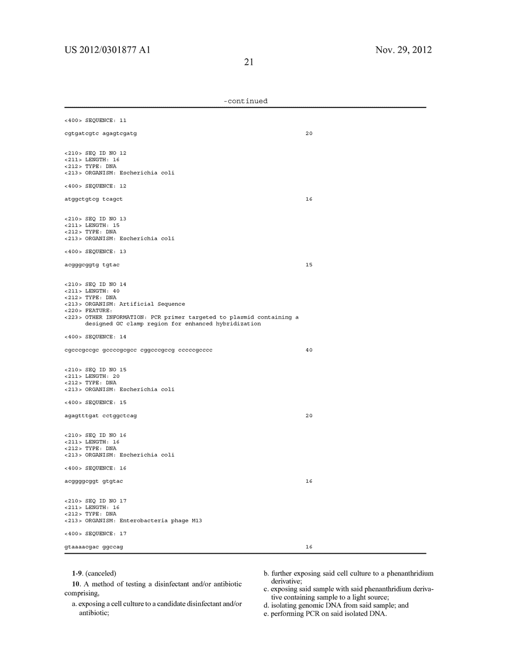 Use of Phenanthridium Derivatives for Distinguishing Between Intact and     Membrane Comprised Cells Using Molecular Nucleic Acid-Based Techniques - diagram, schematic, and image 37