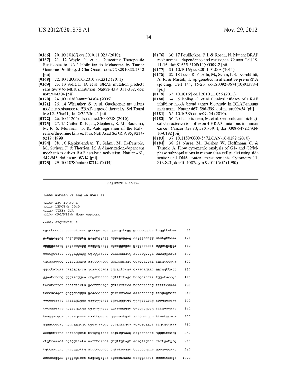 METHODS AND COMPOSITIONS FOR THE DETECTION OF DRUG RESISTANT BRAF ISOFORMS - diagram, schematic, and image 45