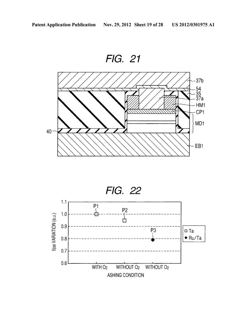SEMICONDUCTOR DEVICE INCLUDING A MAGNETIC TUNNEL JUNCTION DEVICE INCLUDING     A LAMINATED STRUCTURE AND MANUFACTURING METHOD THEREFOR - diagram, schematic, and image 20
