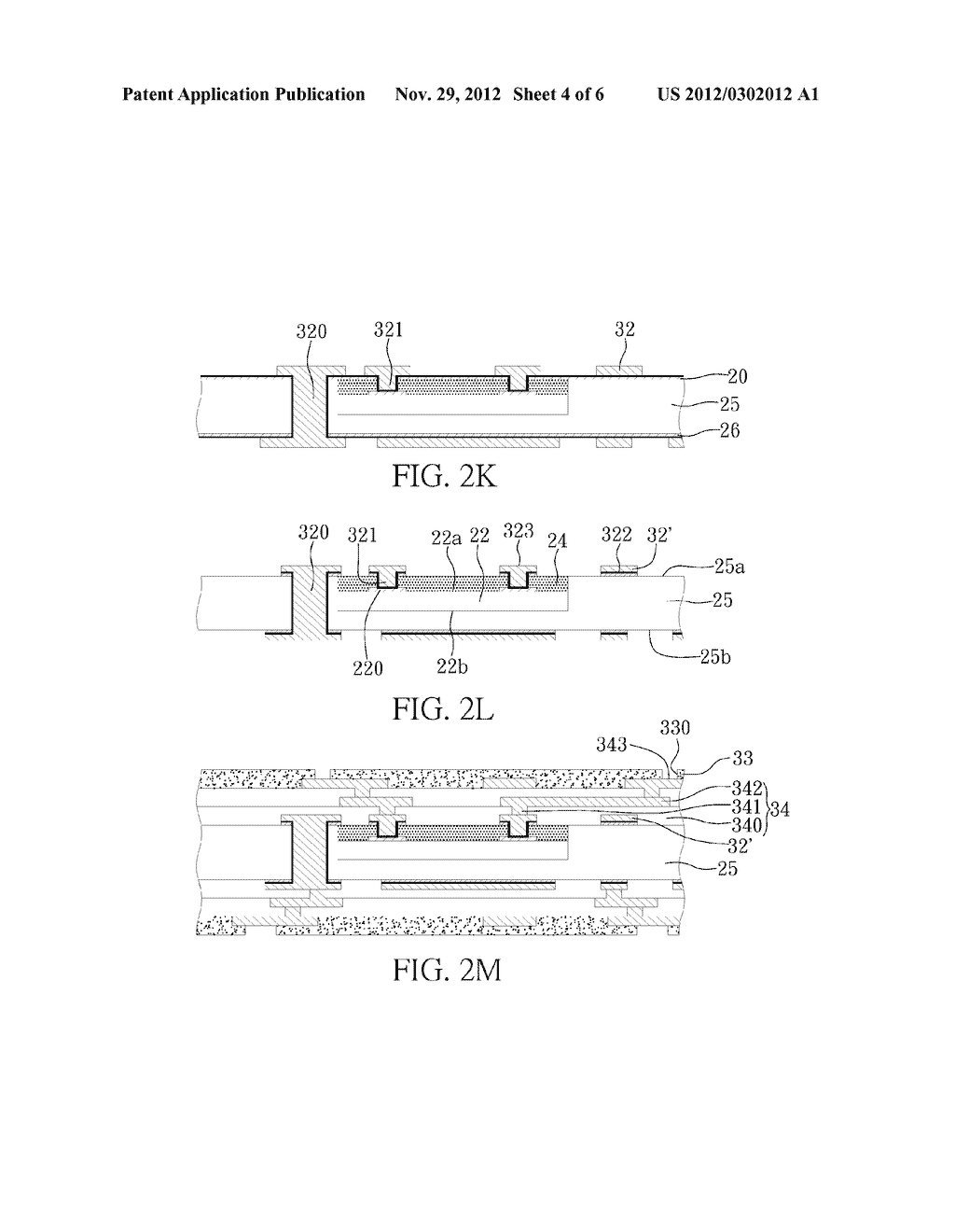 METHOD FOR FABRICATING PACKAGING SUBSTRATE WITH EMBEDDED SEMICONDUCTOR     COMPONENT - diagram, schematic, and image 05