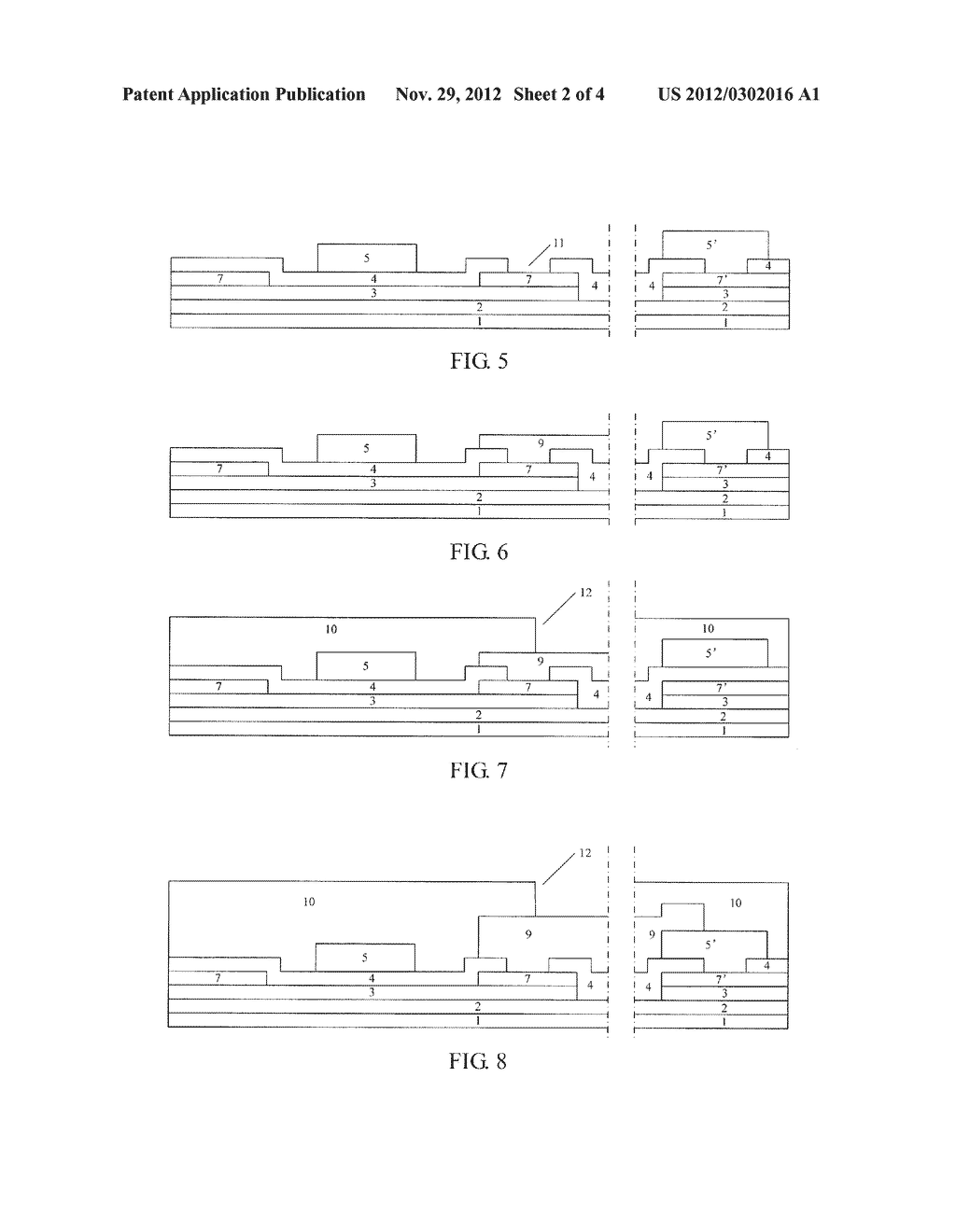 MANUFACTURING METHOD OF LOW TEMPERATURE POLY-SILICON TFT ARRAY SUBSTRATE - diagram, schematic, and image 03