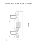 NON-RELAXED EMBEDDED STRESSORS WITH SOLID SOURCE EXTENSION REGIONS IN CMOS     DEVICES diagram and image