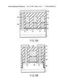 SEMICONDUCTOR DEVICE HAVING AN OXIDE FILM FORMED ON A SEMICONDUCTOR     SUBSTRATE SIDEWALL OF AN ELEMENT REGION AND ON A SIDEWALL OF A GATE     ELECTRODE diagram and image