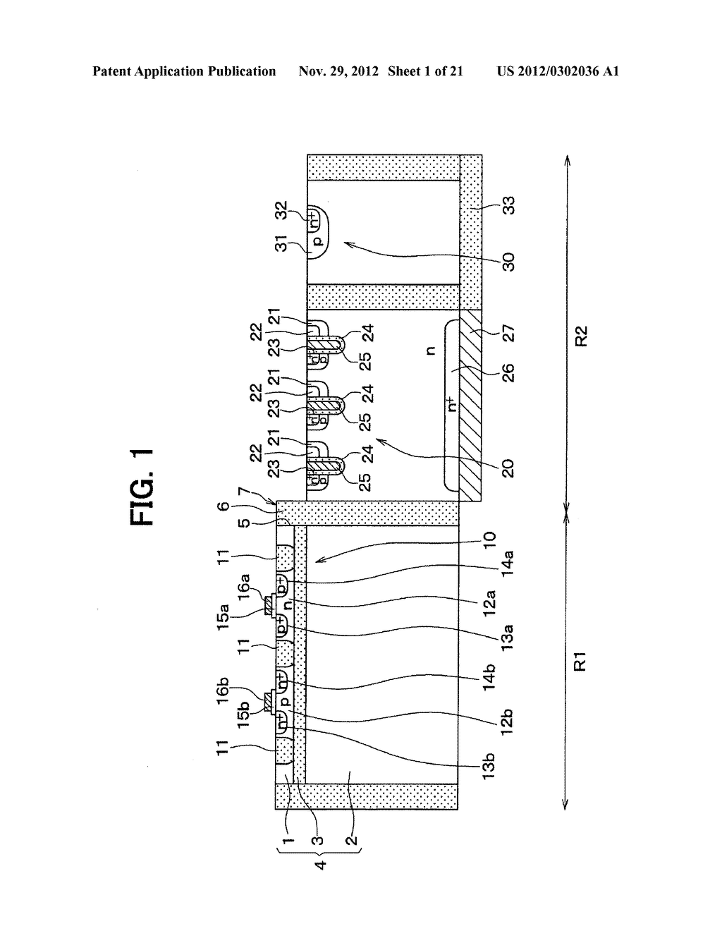 SEMICONDUCTOR DEVICE HAVING SOI SUBSTRATE AND METHOD FOR MANUFACTURING THE     SAME - diagram, schematic, and image 02