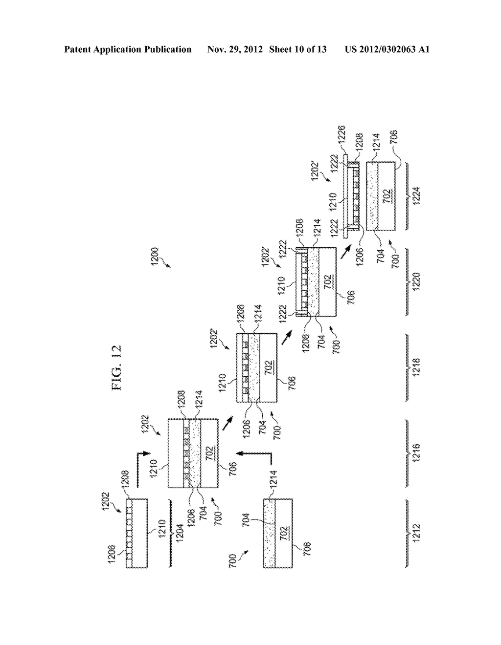 NON-POLISHED GLASS WAFER, THINNING SYSTEM AND METHOD FOR USING THE     NON-POLISHED GLASS WAFER TO THIN A SEMICONDUCTOR WAFER - diagram, schematic, and image 11