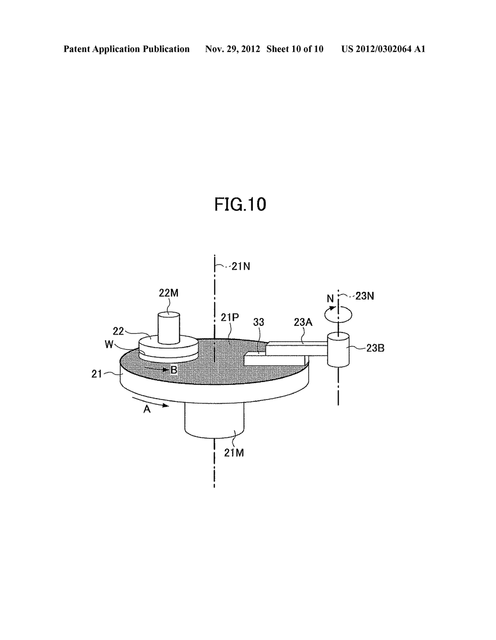 FABRICATION METHOD OF SEMICONDUCTOR DEVICE AND CHEMICAL MECHANICAL     POLISHING APPARATUS - diagram, schematic, and image 11