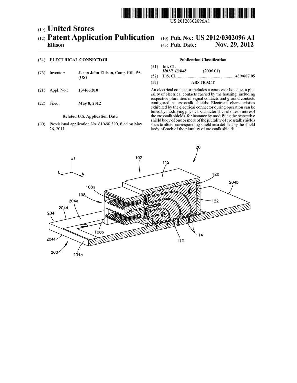 ELECTRICAL CONNECTOR - diagram, schematic, and image 01