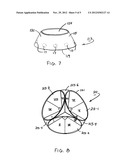 Toy with releasably engageable conical modules diagram and image