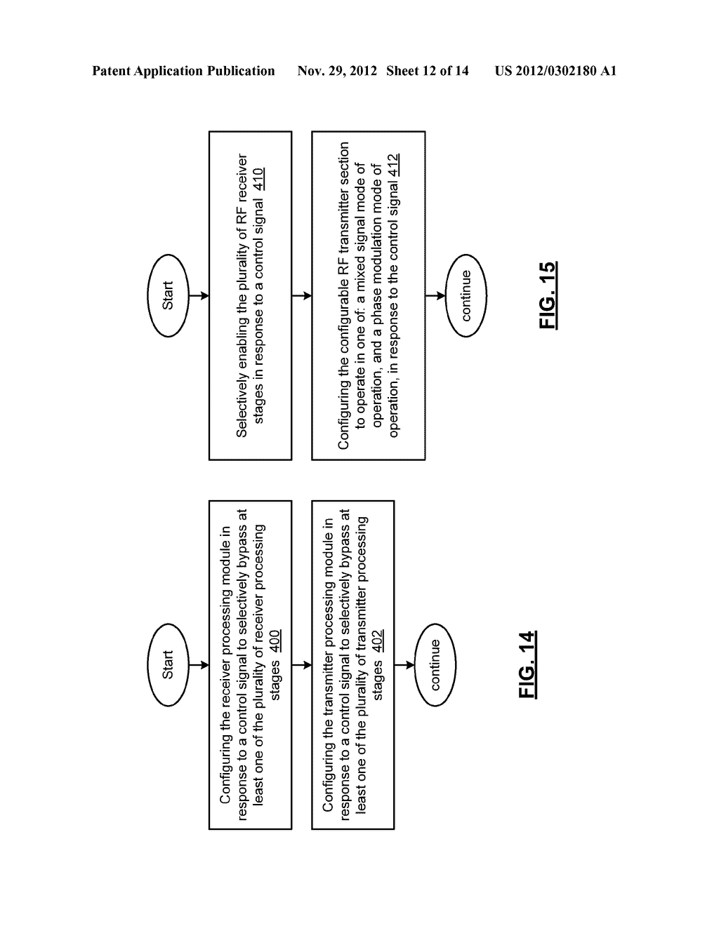 CONFIGURABLE RF SECTIONS FOR RECEIVER AND TRANSMITTER AND METHODS FOR USE     THEREWITH - diagram, schematic, and image 13