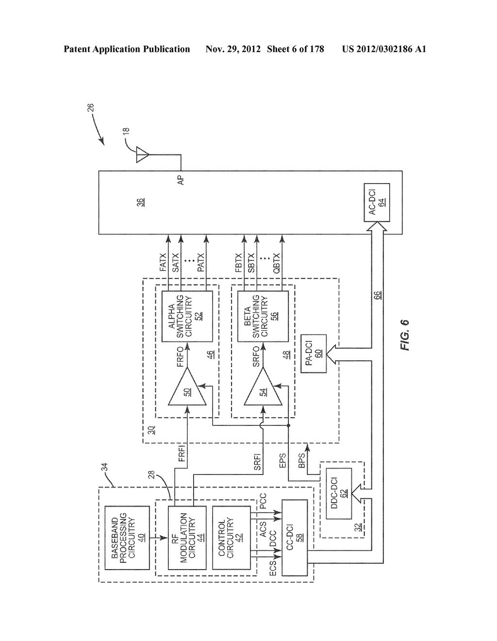 INDEPENDENT PA BIASING OF A DRIVER STAGE AND A FINAL STAGE - diagram, schematic, and image 07