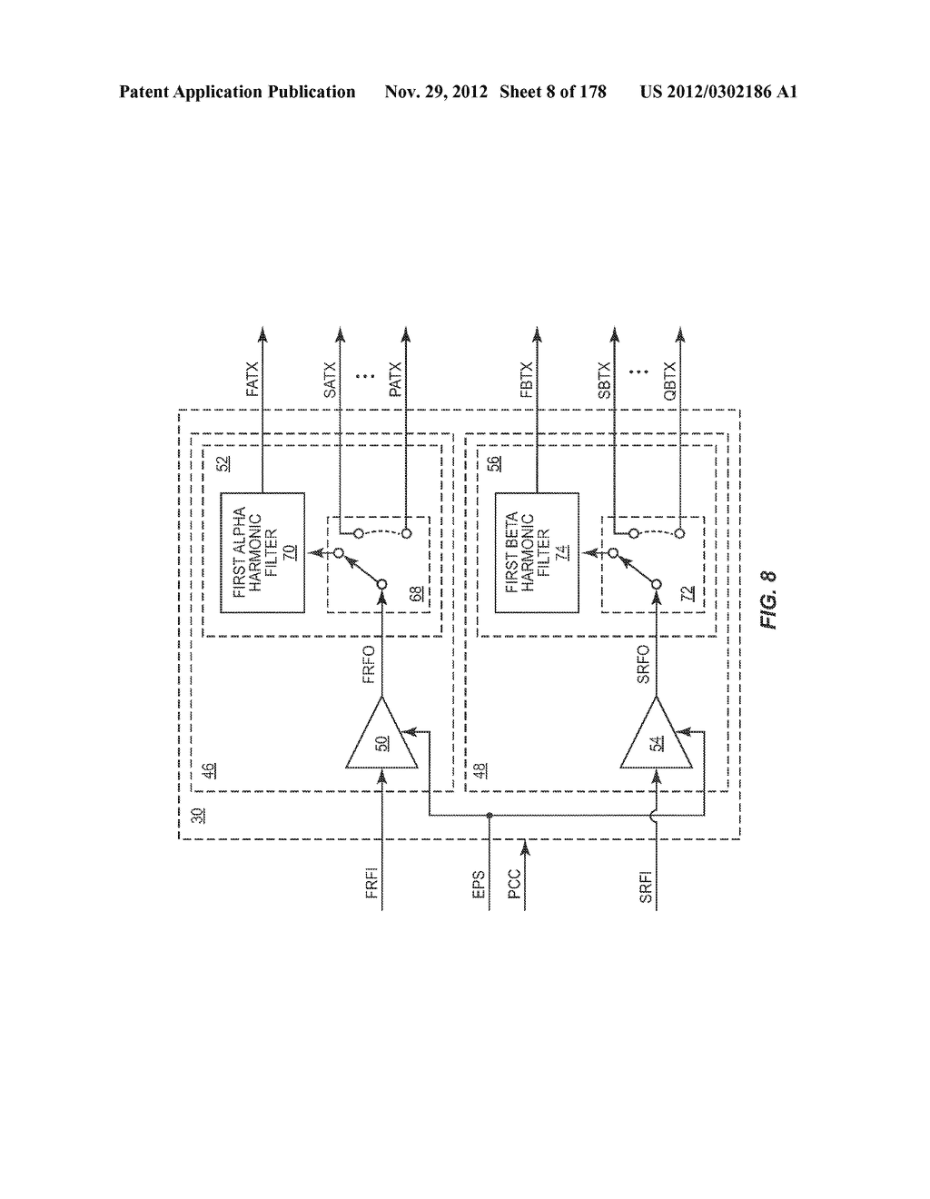 INDEPENDENT PA BIASING OF A DRIVER STAGE AND A FINAL STAGE - diagram, schematic, and image 09