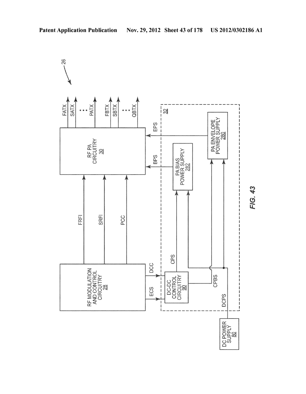 INDEPENDENT PA BIASING OF A DRIVER STAGE AND A FINAL STAGE - diagram, schematic, and image 44