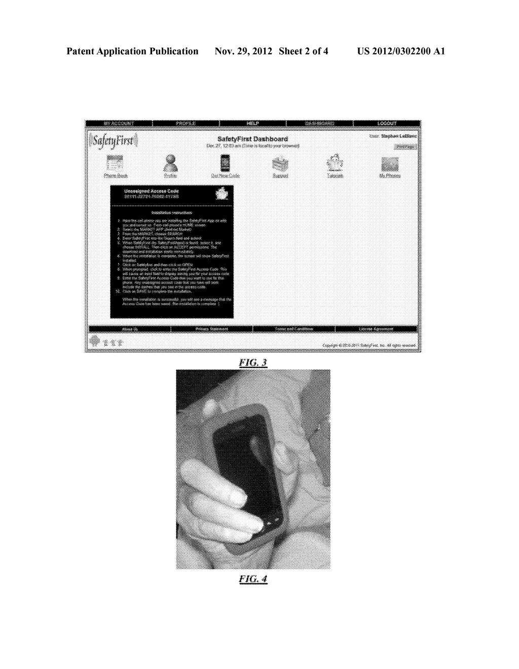 METHOD AND APPARATUS TO TAKE EMERGENCY ACTIONS BY A PORTABLE DEVICE - diagram, schematic, and image 03