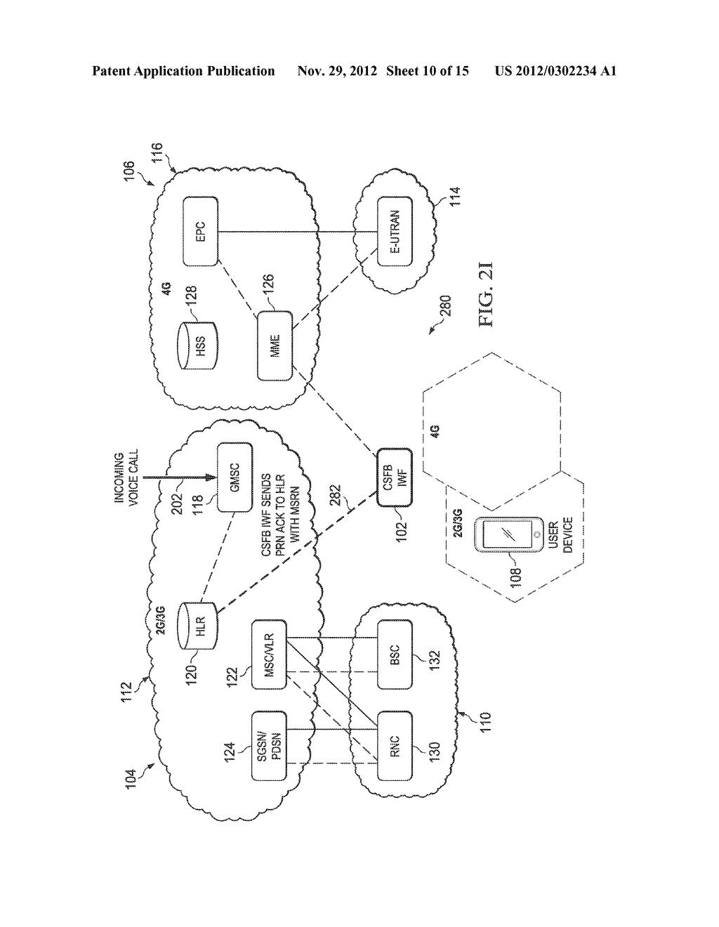 Internetworking for Circuit Switched Fallback - diagram, schematic, and image 11